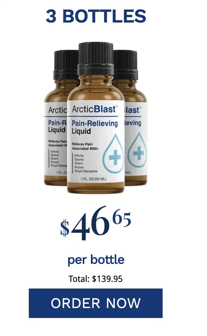 Arctic Blast 3 bottle